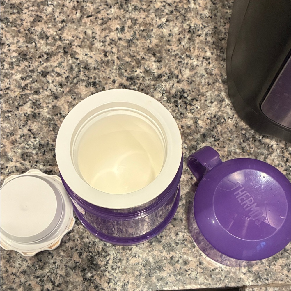 Thermos Purple Insulated Food Jar with Carry Handle - Picture 4 of 4